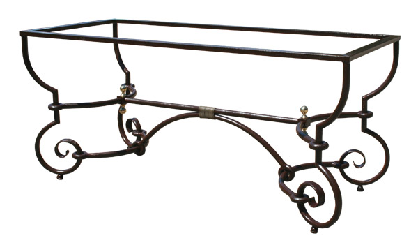 entreprendre Notre compagnie Premier pied de table fer forgé artisanal